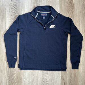 John Carroll University Sweatshirt Mens Small Jansport 1/4 Pullover Blue Shirt